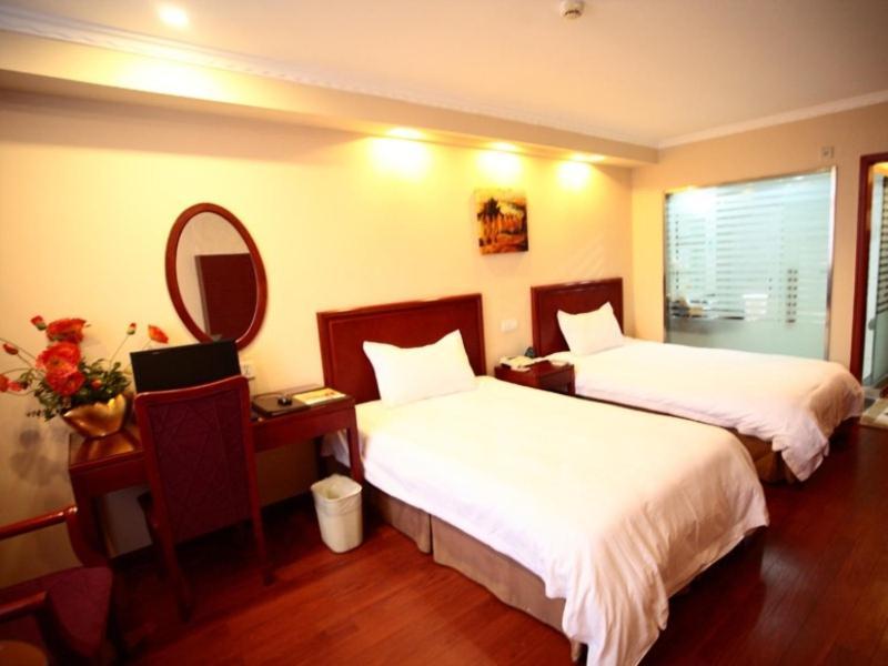 Greentree Inn Jiangsu Huaian Chuzhou Avenue Business Hotel Huai'an  Εξωτερικό φωτογραφία
