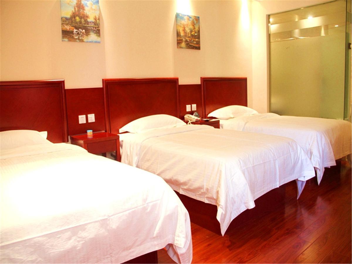 Greentree Inn Jiangsu Huaian Chuzhou Avenue Business Hotel Huai'an  Εξωτερικό φωτογραφία